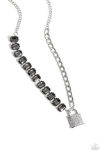 Load image into Gallery viewer, Paparazzi LOCK and Roll - Silver Necklace
