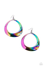 Load image into Gallery viewer, Paparazzi Asymmetrical Action - Multi Earrings
