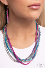 Load image into Gallery viewer, Paparazzi Troublemaker Trove - Multi Necklace
