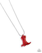 Load image into Gallery viewer, Paparazzi Boot Scootin Bravado - Red Necklace
