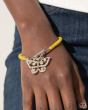 Load image into Gallery viewer, Paparazzi Aerial Appeal - Yellow Bracelet
