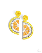 Load image into Gallery viewer, PREORDER Paparazzi Lemon Leader - Yellow Earrings
