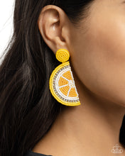 Load image into Gallery viewer, PREORDER Paparazzi Lemon Leader - Yellow Earrings
