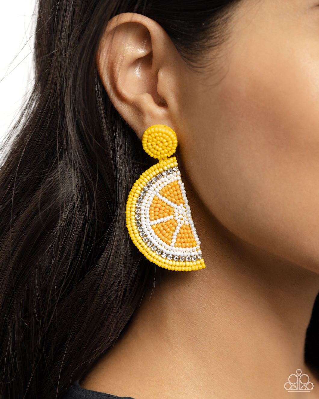 PREORDER Paparazzi Lemon Leader - Yellow Earrings