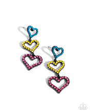 Load image into Gallery viewer, Paparazzi Sweetheart Succession - Pink Earrings
