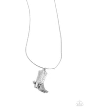 Load image into Gallery viewer, PREORDER Paparazzi Cowboy Confidence - White Necklace
