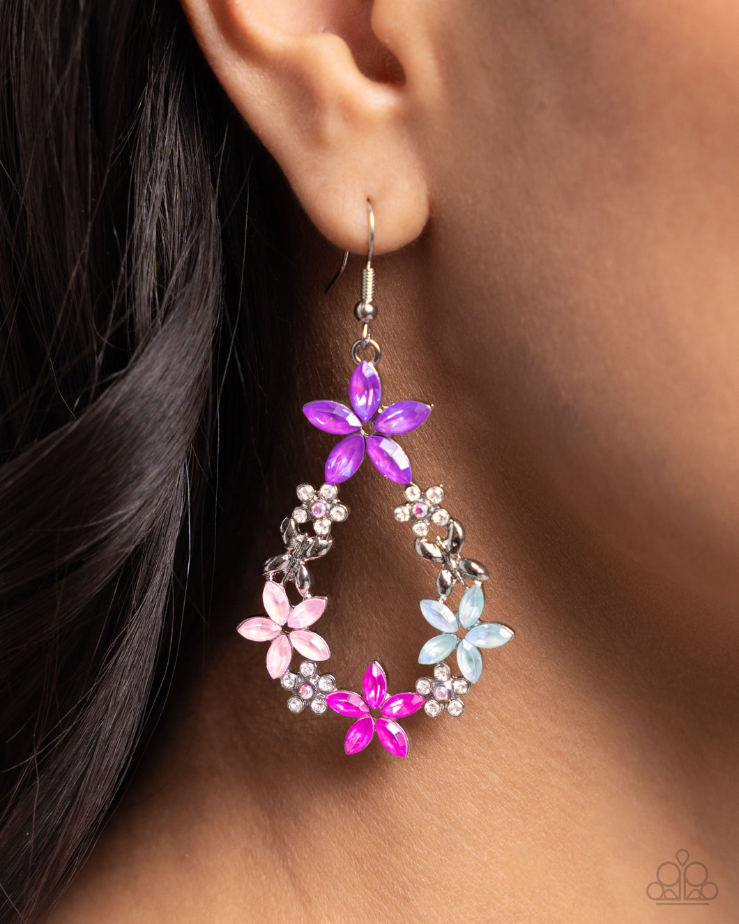 Paparazzi FAIRY Beautiful - Pink Earrings