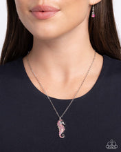 Load image into Gallery viewer, Paparazzi Seahorse Sailor - Pink Necklace
