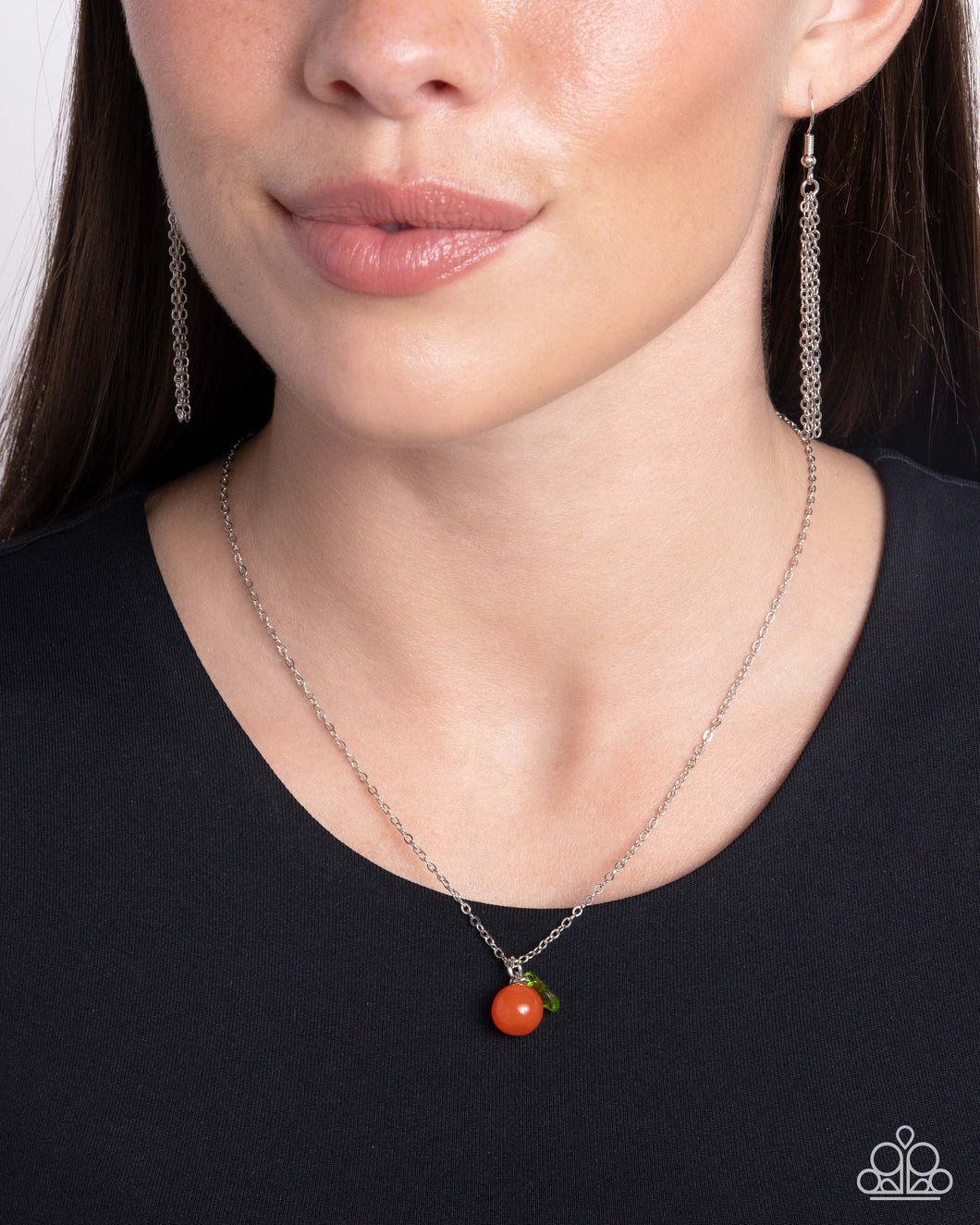 PREORDER Paparazzi Orange Opulence - Orange Necklace