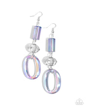 Load image into Gallery viewer, Paparazzi Iridescent Infatuation - Silver Earrings
