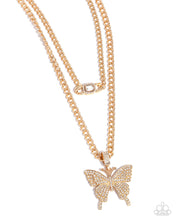 Load image into Gallery viewer, PREORDER Paparazzi Aerial Arrangement - Gold Necklace
