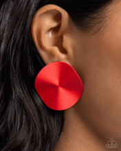 Load image into Gallery viewer, Paparazzi Moody Masterpiece - Red Earrings
