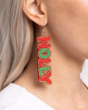 Load image into Gallery viewer, Paparazzi Jolly Holiday -  Multi Earrings
