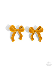 Load image into Gallery viewer, PREORDER Paparazzi Dapper Dedication - Yellow Earrings
