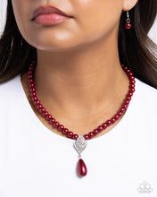 Load image into Gallery viewer, PREORDER Paparazzi Eternal Elegance - Red Necklace
