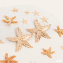 Load image into Gallery viewer, Paparazzi Starfish Season - Gold Earrings
