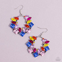 Load image into Gallery viewer, Paparazzi -  Wreathed in Watercolors - Multi Earrings
