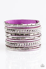 Load image into Gallery viewer, Wham Bam Glam - Purple Wrap Bracelet - Demetra&#39;s Bling Boutique
