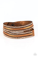 Load image into Gallery viewer, Rocker Rivalry - Copper Bracelet - Demetra&#39;s Bling Boutique
