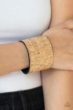 Load image into Gallery viewer, Up To Scratch - Brown Cuff Bracelet - Demetra&#39;s Bling Boutique
