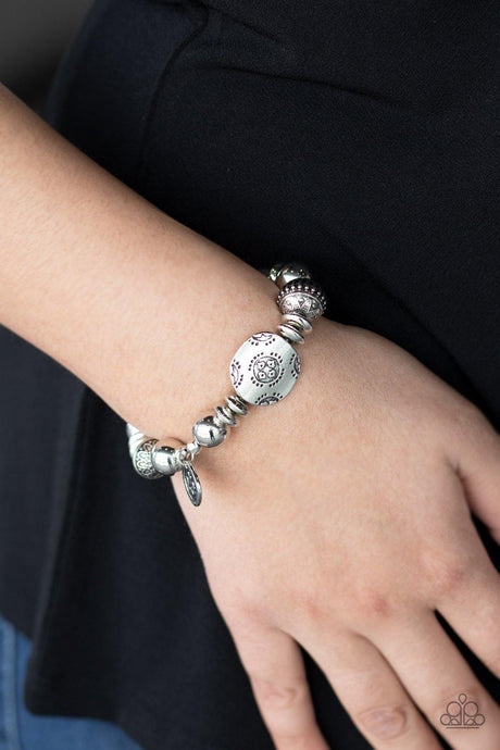 Aesthetic Appeal - Silver Bracelet - Demetra's Bling Boutique