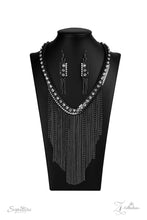 Load image into Gallery viewer, The Alex - Gunmetal Chain Necklace - Demetra&#39;s Bling Boutique
