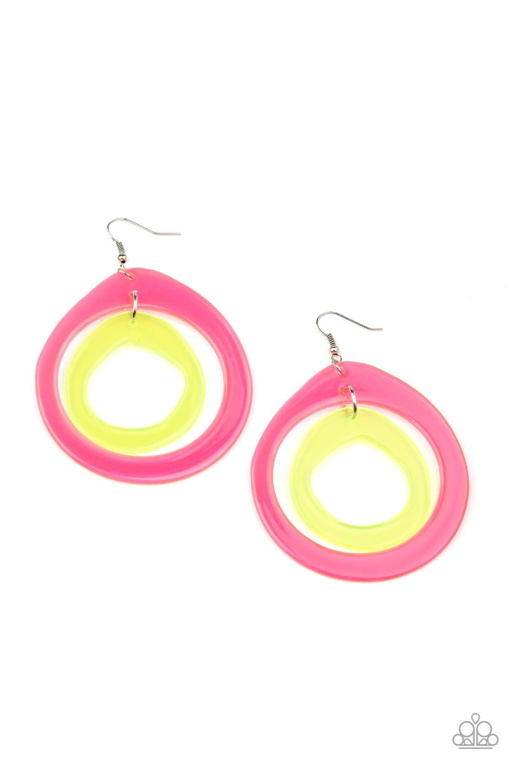 Show Your True NEONS - Multi Acrylic Earrings - Demetra's Bling Boutique