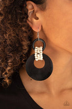 Load image into Gallery viewer, Beach Day Drama - Black Earrings - Demetra&#39;s Online Bling Boutique
