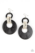 Load image into Gallery viewer, Beach Day Drama - Black Earrings - Demetra&#39;s Online Bling Boutique
