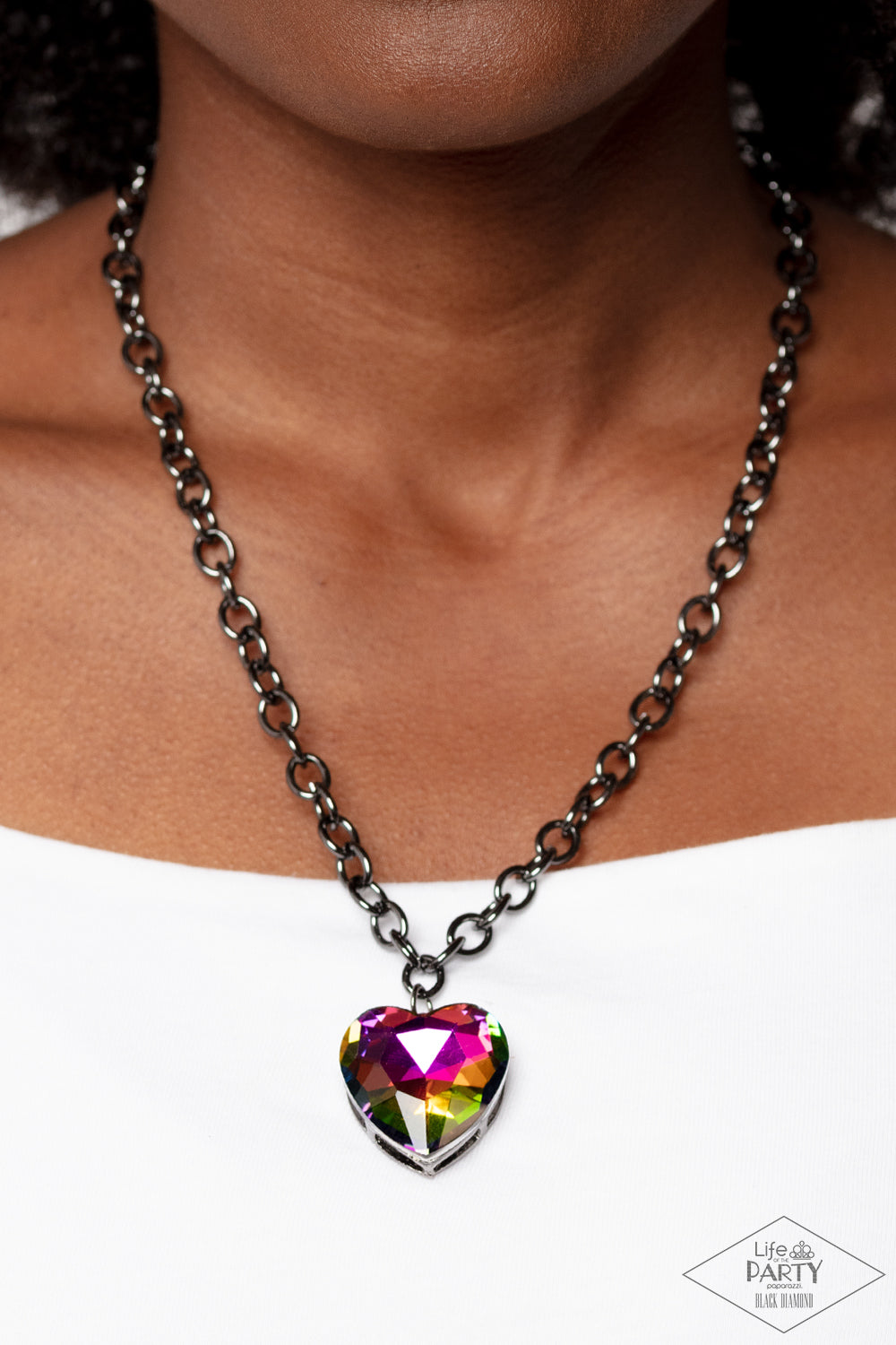 Paparazzi Flirtatiously Flashy - Multi Necklace