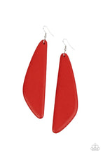 Load image into Gallery viewer, Scuba Dream - Red Earrings - Demetra&#39;s Bling Boutique
