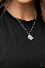 Load image into Gallery viewer, The Cool Mom - Silver Stamped Necklace - Demetra&#39;s Bling Boutique
