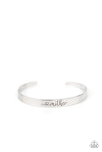 Load image into Gallery viewer, Sweetly Named - Silver Cuffed Stamped &quot;Mother&quot; Bracelet - Demetra&#39;s Bling Boutique
