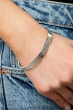 Load image into Gallery viewer, Sweetly Named - Silver Cuffed Stamped &quot;Mother&quot; Bracelet - Demetra&#39;s Bling Boutique
