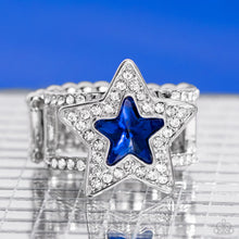 Load image into Gallery viewer, PREORDER Paparazzi One Nation Under Sparkle - Blue Ring
