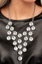 Load image into Gallery viewer, Spotlight Stunner Oversized White Rhinestone Necklace - Demetra&#39;s Bling Boutique
