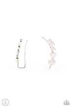 Load image into Gallery viewer, Its Just a Phase - Silver Moon Ear Crawler Earrings - Demetra&#39;s Bling Boutique
