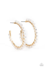 Load image into Gallery viewer, Paparazzi Halo Hustle - Gold Earrings
