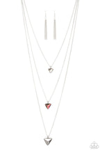 Load image into Gallery viewer, Follow the LUSTER - Multi White, Oil Spill and Hematite Necklace - Demetra&#39;s Bling Boutique
