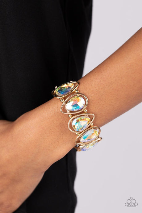 The Sparkle Society - Gold Bracelet - Demetra's Bling Boutique