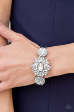 Load image into Gallery viewer, Daydream Dazzle - White Teardrop Gem Bracelet - Demetra&#39;s Bling Boutique
