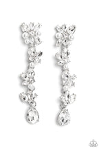 Load image into Gallery viewer, Paparazzi LIGHT at the Opera - White Earrings
