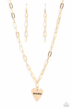 Load image into Gallery viewer, Paparazzi Mama Cant Buy You Love - Gold Necklace
