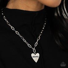 Load image into Gallery viewer, Paparazzi Mama Cant Buy You Love - Silver Necklace
