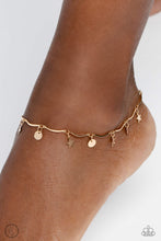 Load image into Gallery viewer, PREORDER Paparazzi BEACH You To It - Gold Anklet
