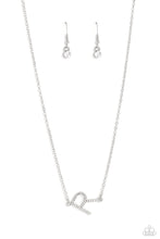 Load image into Gallery viewer, Paparazzi INITIALLY Yours - R - White Necklace
