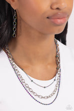 Load image into Gallery viewer, Paparazzi Mardi Gras Mayhem - Multi Necklace
