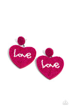 Load image into Gallery viewer, Paparazzi Sweet Seeds - Pink Earrings
