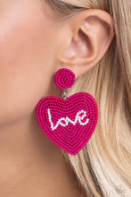 Load image into Gallery viewer, Paparazzi Sweet Seeds - Pink Earrings
