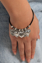 Load image into Gallery viewer, PREORDER Paparazzi Totally Trusting - Black Bracelet
